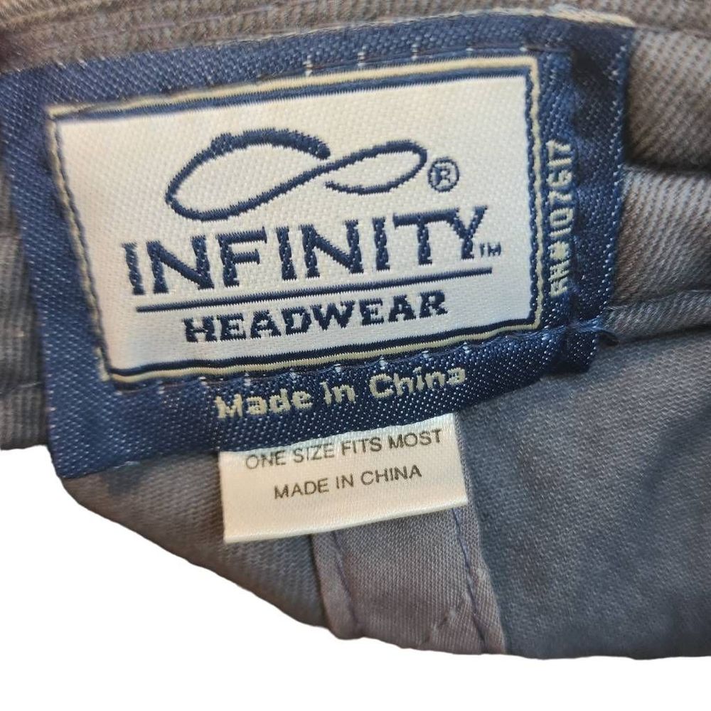 Infinity Headwear ZOOM Panel Brim Adjustable Baseball Cap - Picture 3 of 8